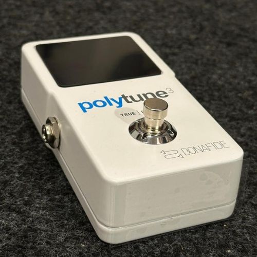 Pedal Afinador tc Electronic Polytune 3 Polifônico Com Buffer Bonafide Para Guitarra e Baixo 
