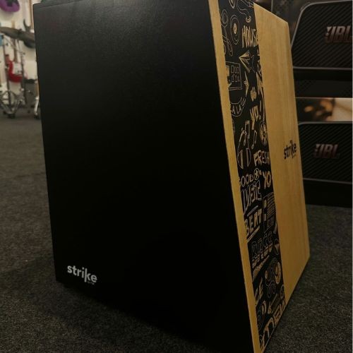 Cajon Fsa Strike Sk4001 Music Acústico Inclinado Com Esteira 12 Fios 