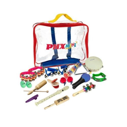 Kit Musicalização Infantil 15 Instrumentos Phx Tz15-1 