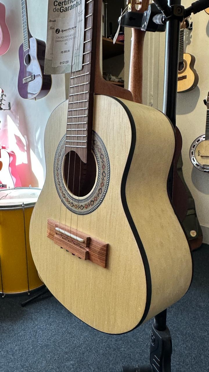 Cavaquinho Acústico Giannini Raiz Cs1 bd Eye ns (bird Eye)