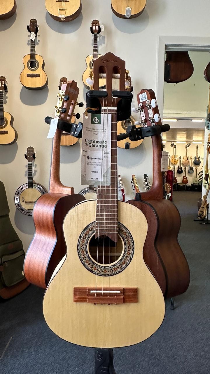Cavaquinho Acústico Giannini Raiz Cs1 bd Eye ns (bird Eye)