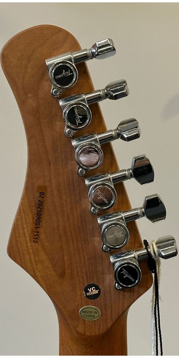 Guitarra Tagima T-640 Super Mstg Mystic Green Hss Alnico Escala Escura 
