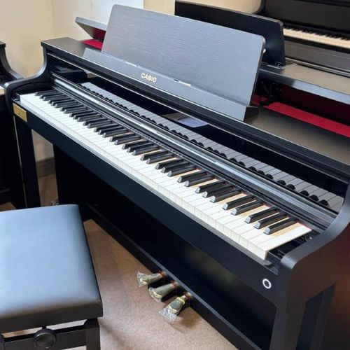 Piano Digital Casio Celviano Ap-750bk Preto 88 Teclas Smart Hybrid Com Banqueta 