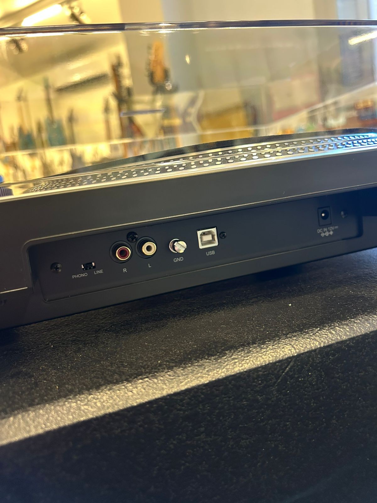 Toca Discos Audio Technica At-lp120x-usb-sg Black Analógico e Usb