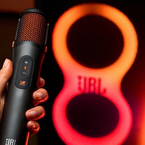 Jbl Easysing Mics Sem Fio Com ia Para Karaokê | Kit 2 Microfones Para Partybox Usb-c 