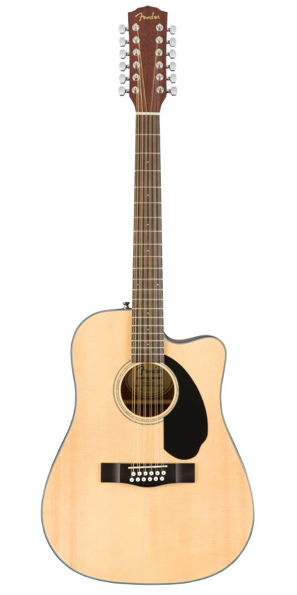 Violão Fender Cd-60sce 12 Cordas Eletroacústico Natural Com Fishman 