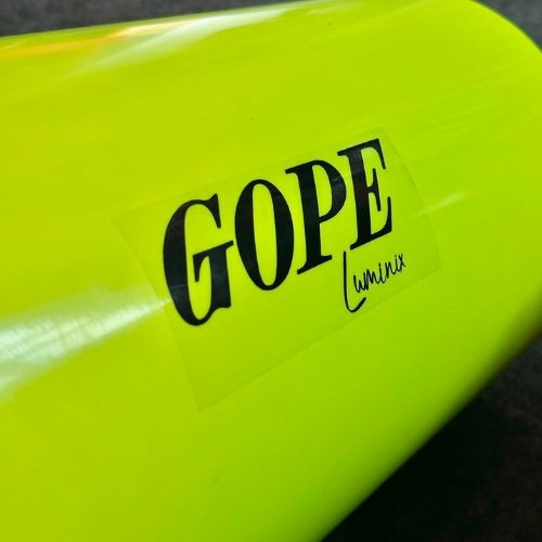 Rebolo Gope 55x11 Luminix Amarelo Pele Animal 