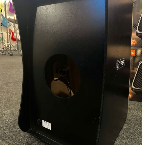 Cajon Fsa Lite Lts-01 Preto Eletroacústico 