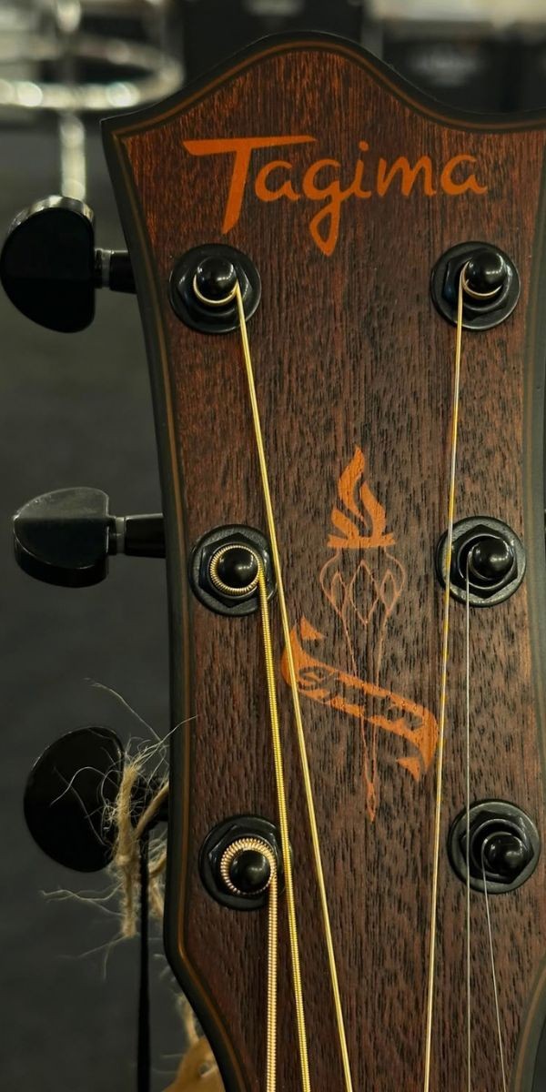 Violão Tagima Juninho Afram Gran Reserva Dark Mahogany Open Pore 