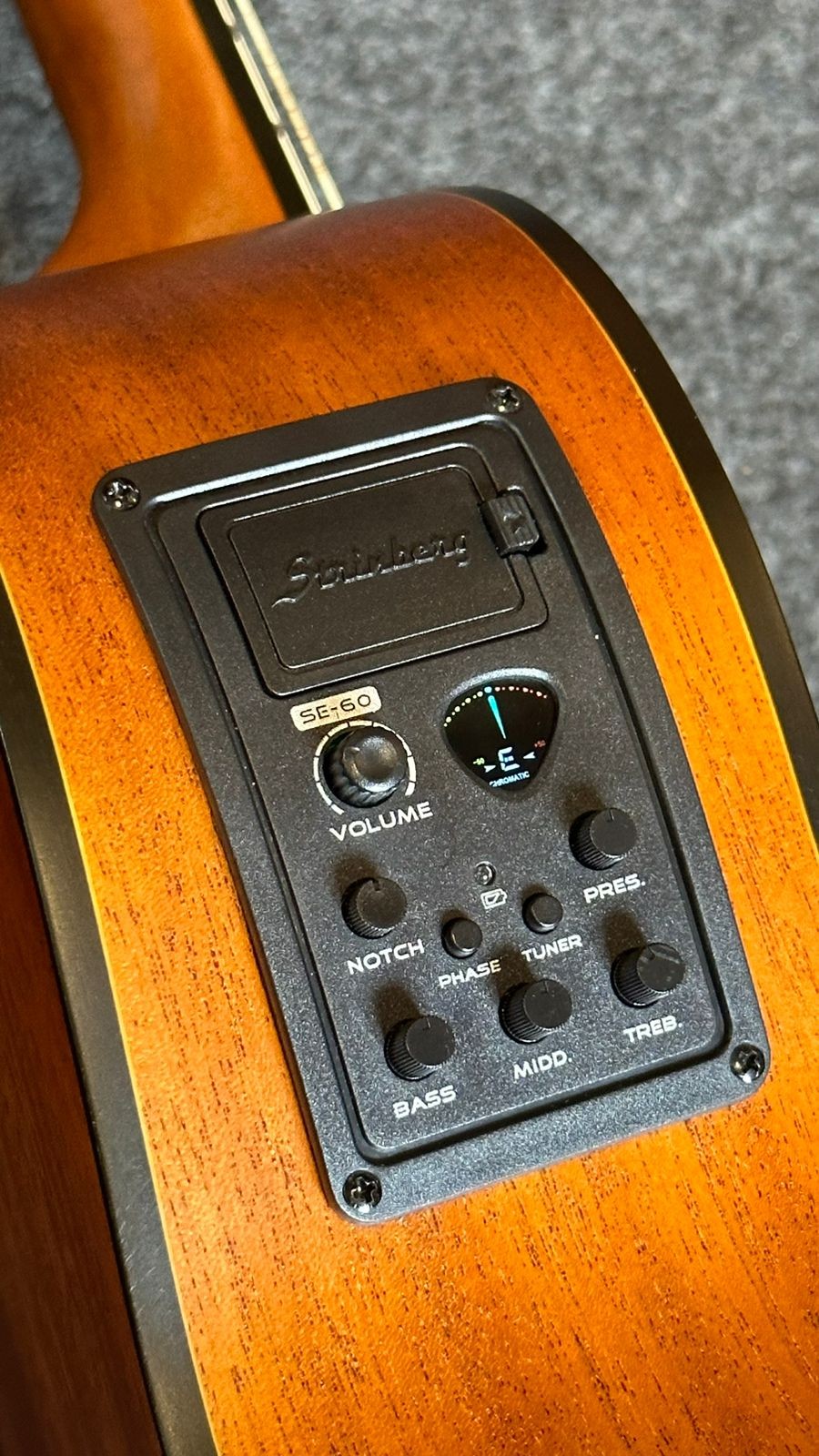 Violão Strinberg Sy200 Aço Eletroacústico Mahogany