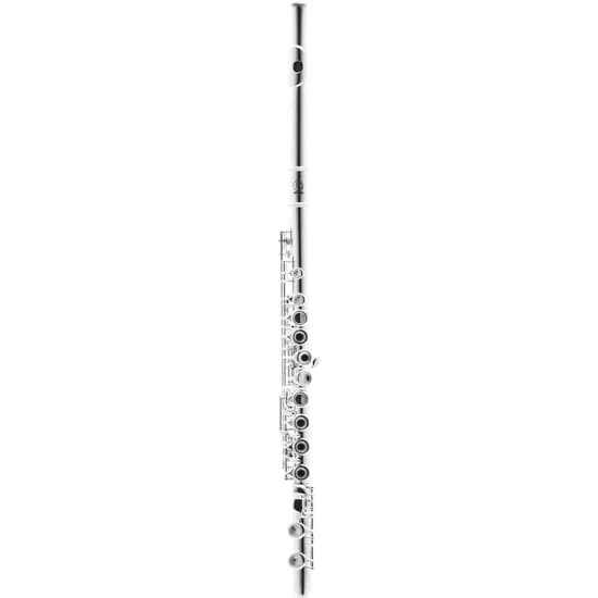 Flauta Transversal c Harmonics Hfl-5237s Prata 