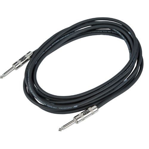 Cabo Evh Premium Guitar Cable P10/p10 Preto Com Conectores Switchcraft Para Guitarra e Baixo 
