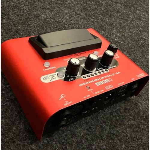 Pedal de Voz Boss Ve-2 Vocal Harmonist Com Harmonia, Reverb e Delay