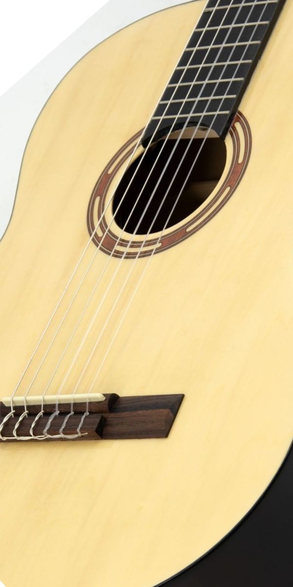 Violão Concert Cn340 n Natural Acústico Infantil Nylon 34” Com Tensor 