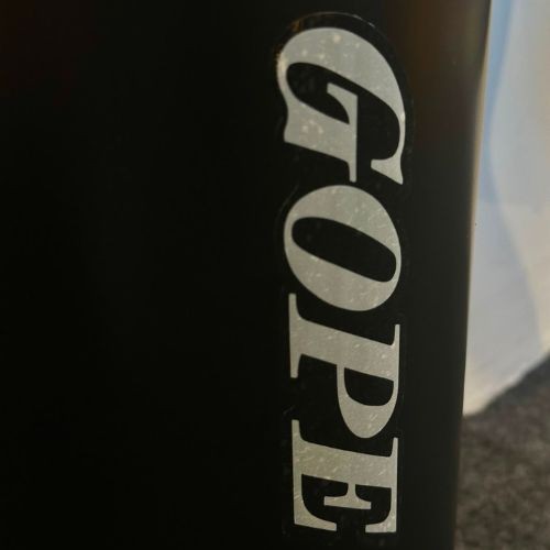 Rebolo Gope 55x11 Alumínio Pele Animal Preto 