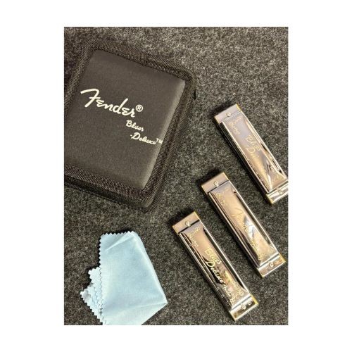Harmonicas Fender Blues Deluxe Com 3 