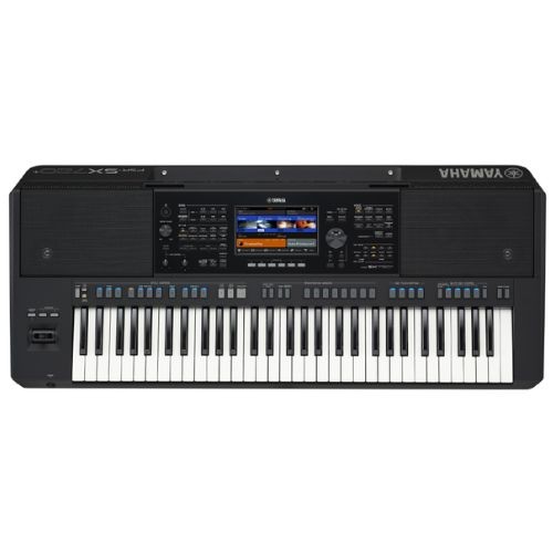 Teclado Arranjador Yamaha Psr-sx720+ 61 Teclas Touchscreen 7" Com 1.377 Vozes, 450 Ritmos e Super Articulation 