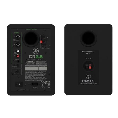 Monitor de Referência Mackie Cr3.5 Ativo 50w Par 3,5” Com Tone Control 