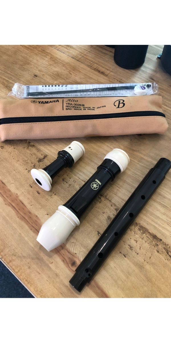 Flauta Doce Contralto Barroca, Yamaha Yra-302biii 