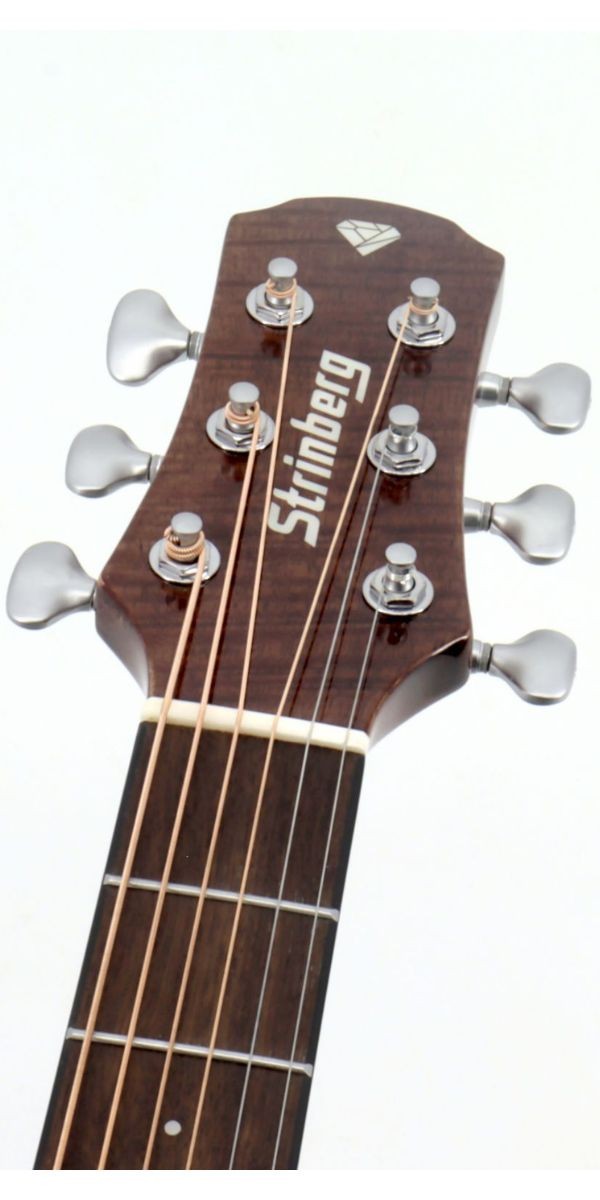 Violão Strinberg Diamond Dd1c sm Smoked Gloss Folk Eletroacústico Aço Com Bag 
