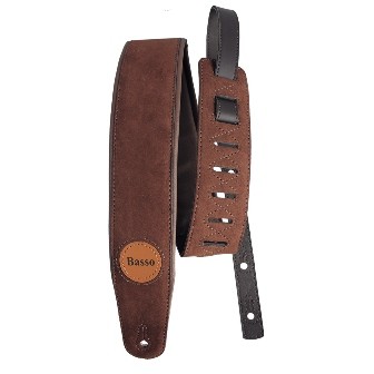 Correia Basso Classic Sued Cla 04 Marrom Para Violão, Guitarra e Baixo 