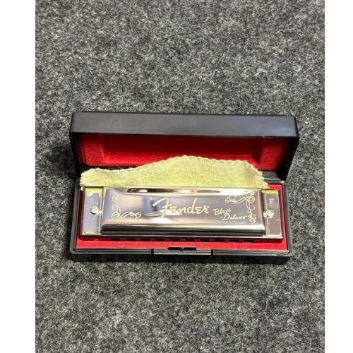 Gaita Harmônica Fender Blues Deluxe Tom f (fá) 