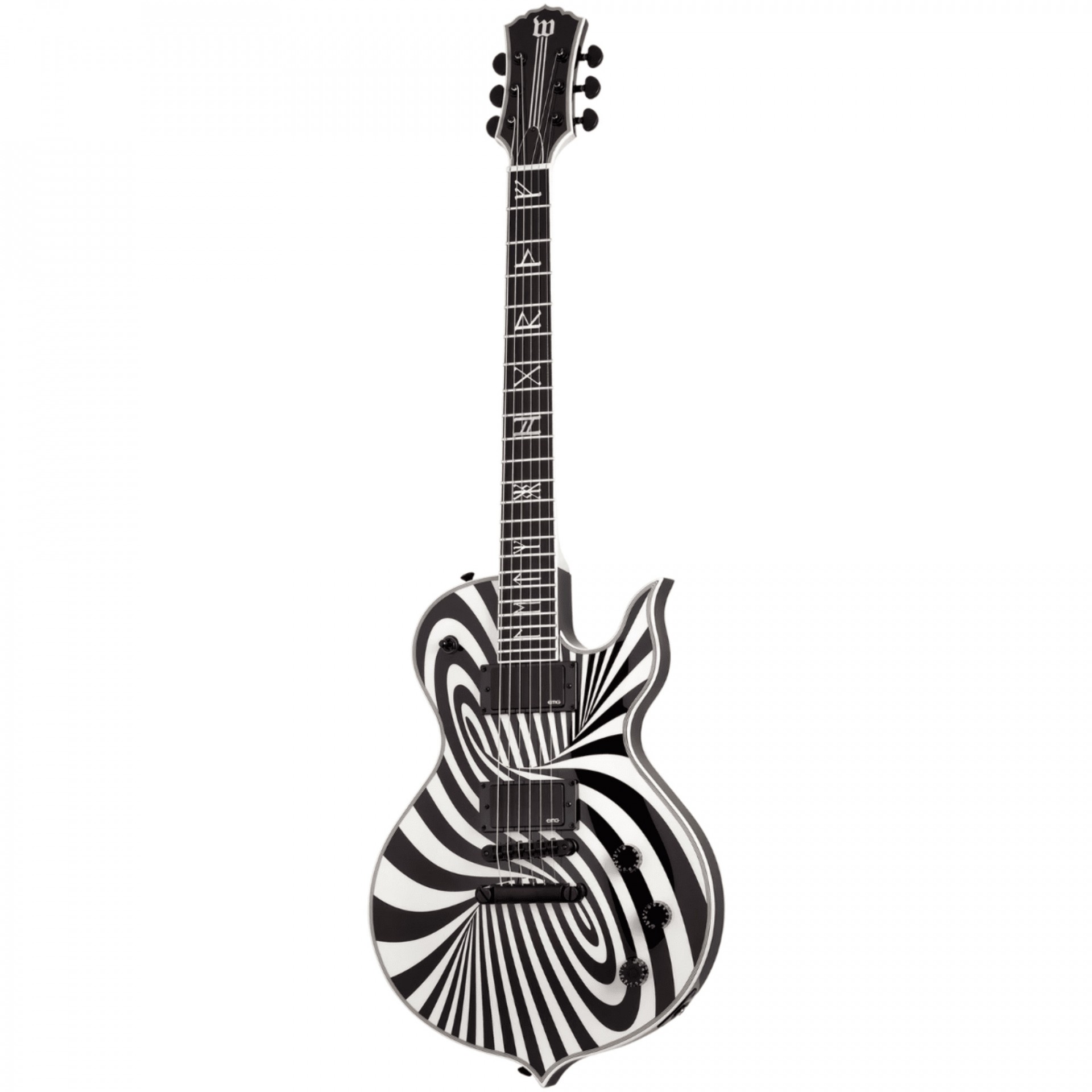 Guitarra Schecter Wylde Audio Odin Grail Blizzard Vintage White #4541 