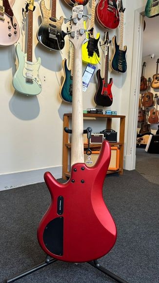 Baixo 4 Cordas Ibanez pj Mezzo Srmd200d Cam Candy Apple Matte 
