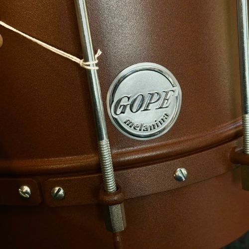 Cuíca Gope Alumínio Cônica 9" 28cm 9 Afinações Aro Largo Linha Melanina Bal2809cclm 