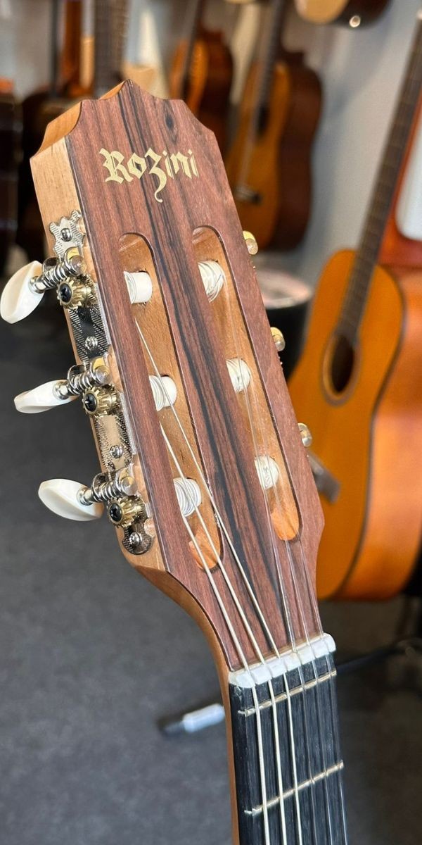 Violão Rozini Estudante Baby Nylon Acustico Rx205 Acn Natural Satin 