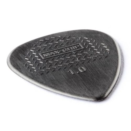 Palheta Maxgrip Nylon 1mm Cinza Pct C/12 449p.1.0 Dunlop 