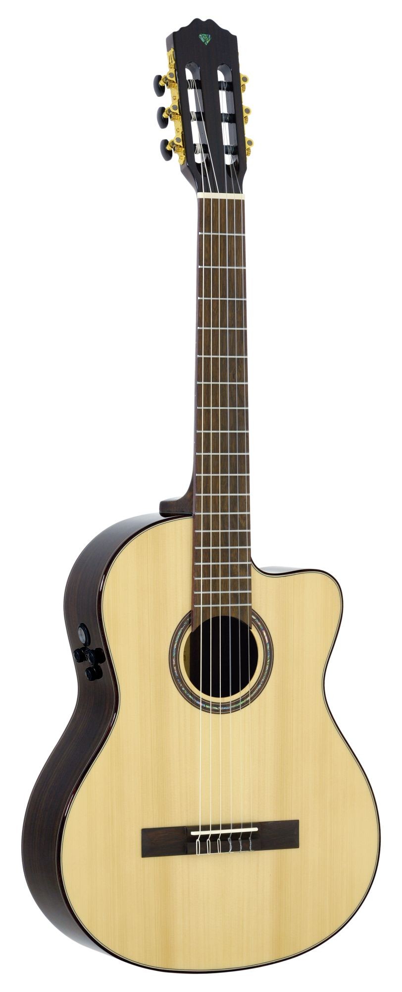 Violão Strinberg Diamond Dc6sc rt n Clássico Nylon Eletroacústico Roasted Top Com Case 