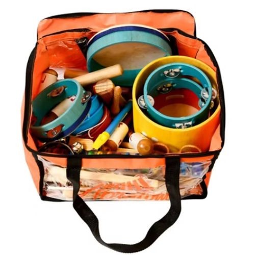 Bandinha Rítmica 34 Peças Vibratom P3680 Infantil Musicalização Com Bag 