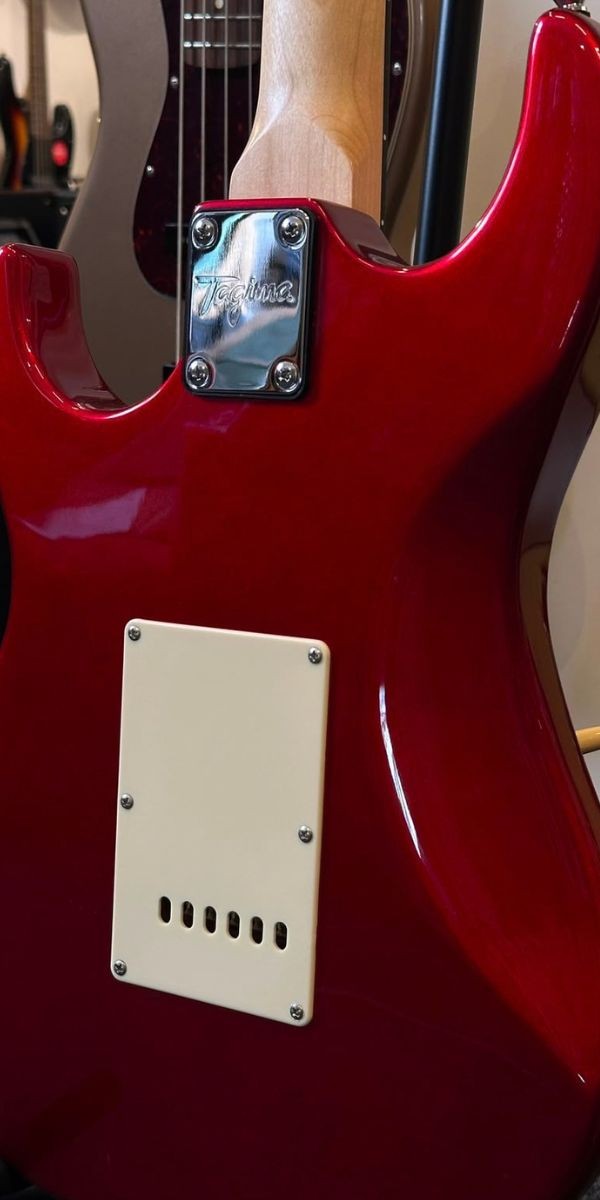 Guitarra Tagima Tg-525 hh Candy Apple Escudo Awh 