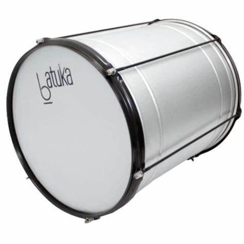 Surdo Batuka by Luen 45x14 Alumisteel Natural Com 6 Afinações 