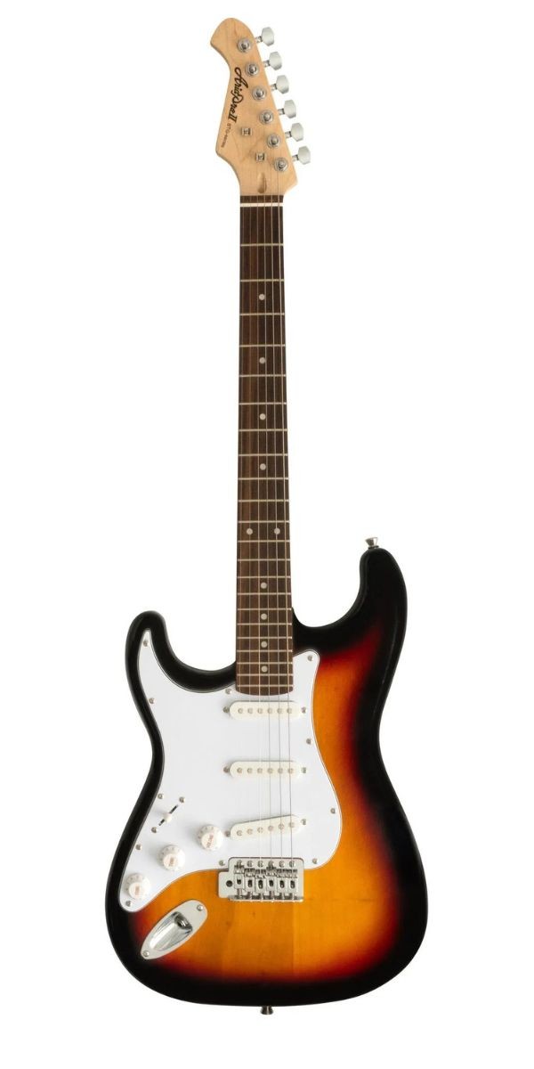 Guitarra Canhoto Aria Stg-003 lh Sunburst 