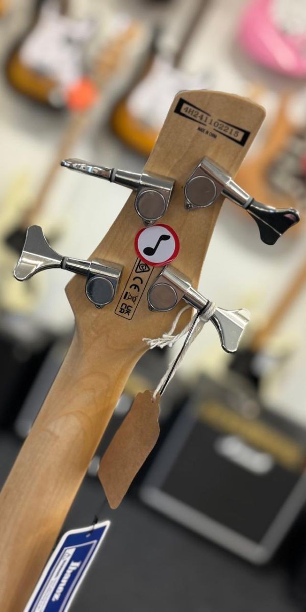 Baixo 4 Cordas Ibanez Gsr200-bpk Baby Pink Ativo Com Phat ii eq 