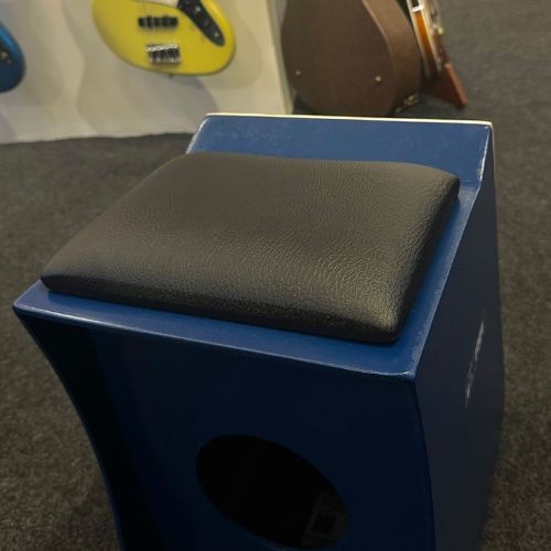 Cajon Fsa Lite Gibão Ltg-03 bl Azul Eletroacústico Com Captação P10 