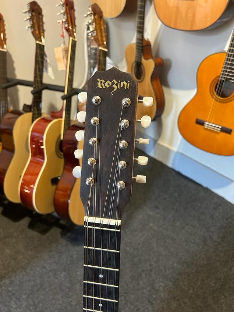 Viola Caipira Ponteio Rozini Rv151 Eletroacústica Natural Fosca 