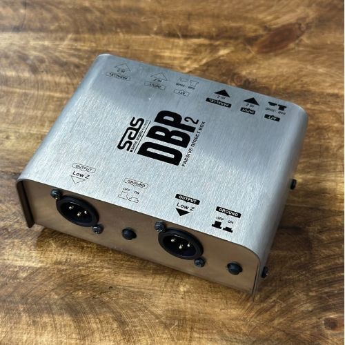 Direct Box Passivo Duplo Santo Angelo Dbp2 2 Canais P10 Xlr 