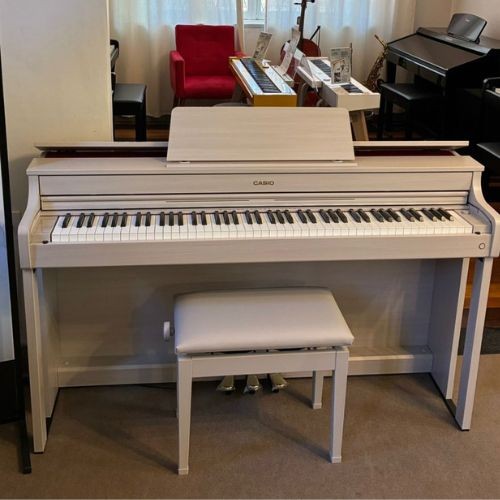 Piano Digital Casio Celviano Ap-300gb Bege 88 Teclas Bluetooth 