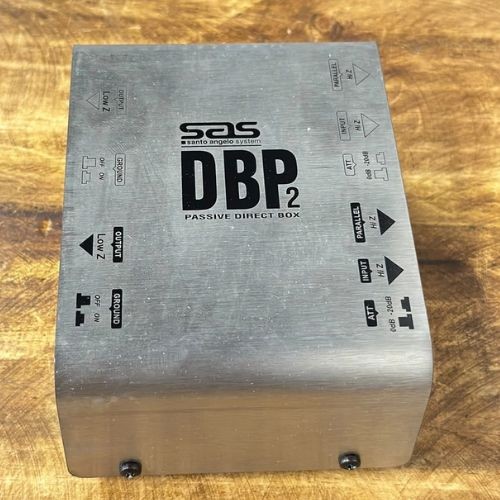 Direct Box Passivo Duplo Santo Angelo Dbp2 2 Canais P10 Xlr 