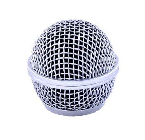 Globo Soundvoice Sm58 Para Microfone Com Espuma Interna em Níquel 