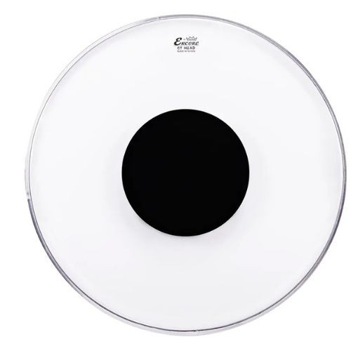 Pele Encore by Remo Controlled Sound Clear 8" Com Círculo Preto En-0308-ct 