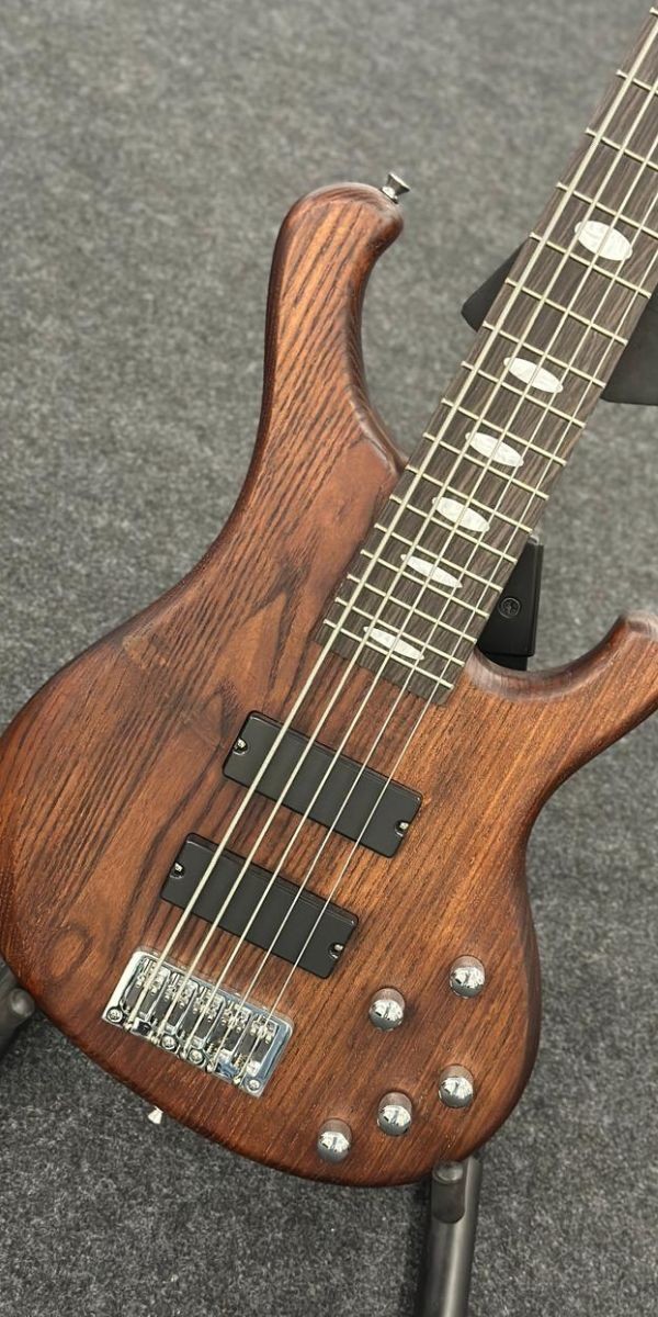 Baixo Strinberg Sab55 dw 5 Cordas Ativo Dark Wood | Timbre Forte e Visual Premium| Openstage 