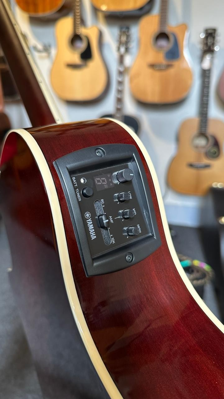 Violao Aco Eletr Yamaha Apx600 nt 