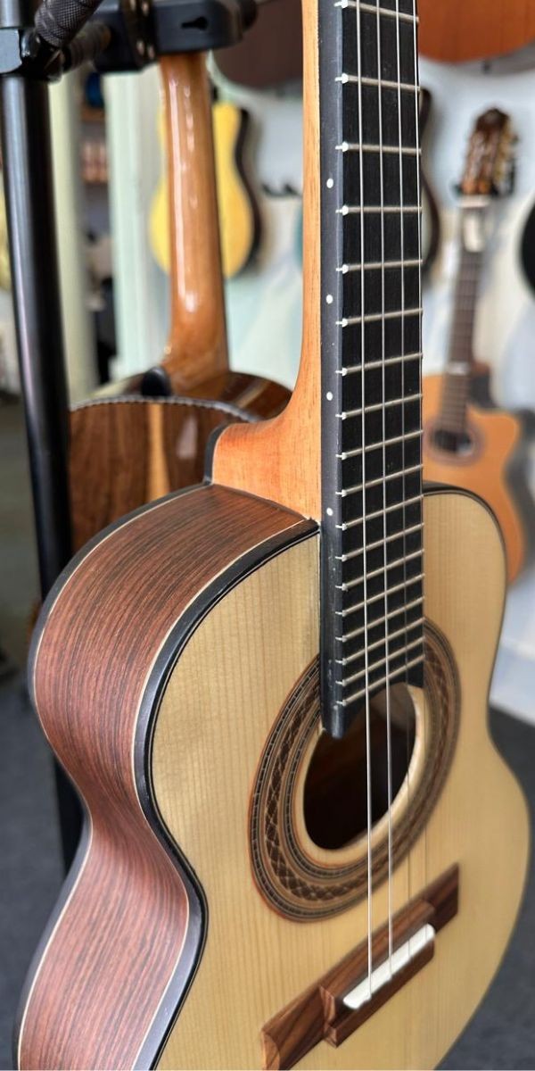 Cavaquinho Elétrico Rozini Studio Rc12 Passivo Natural Fosco Caixa Baixa 