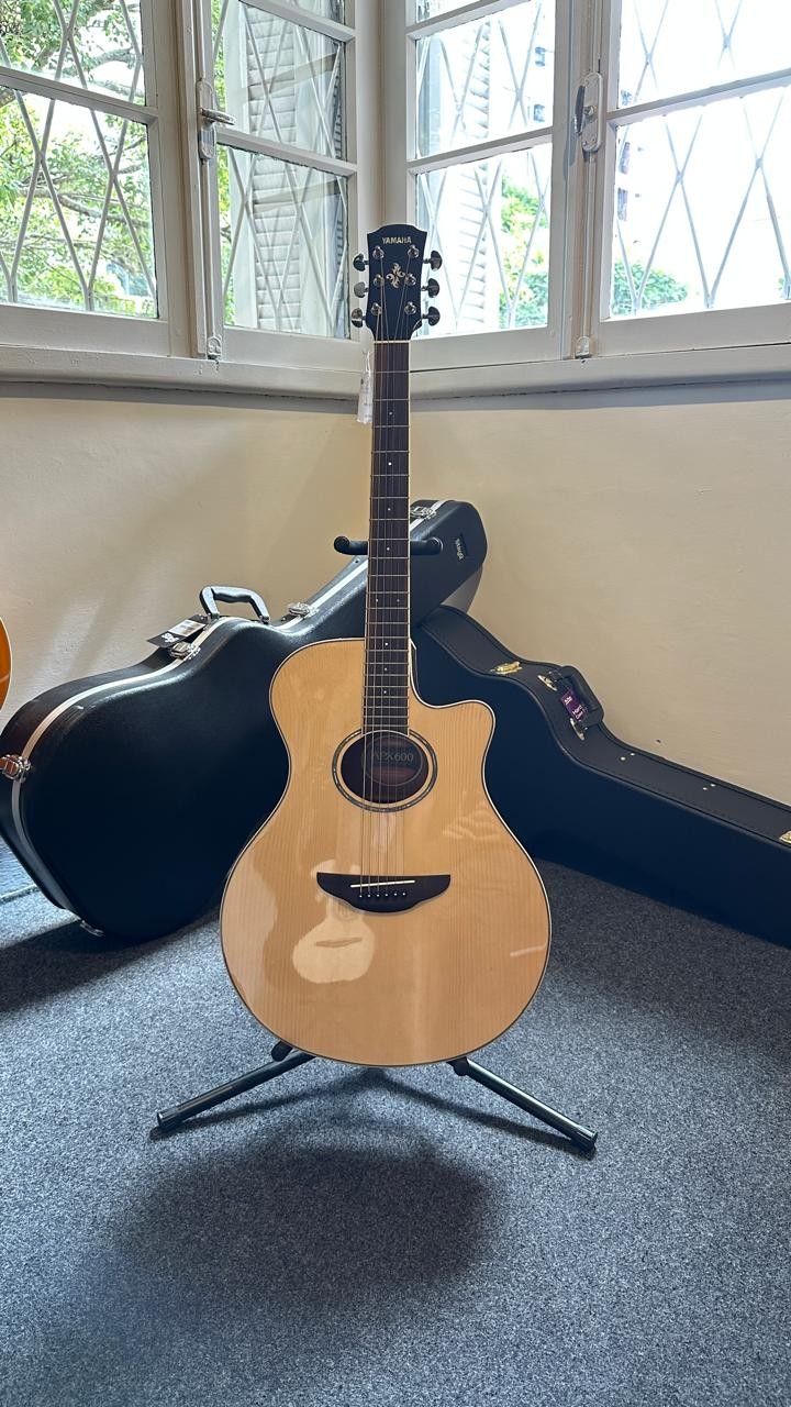 Violao Aco Eletr Yamaha Apx600 nt 