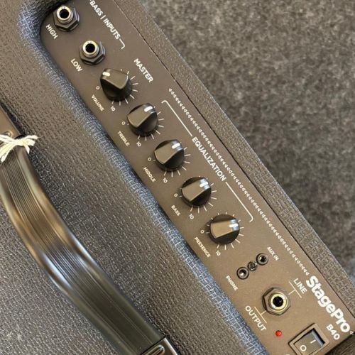 Amplificador Para Contrabaixo Michael Stagepro B40 40w 1x10 