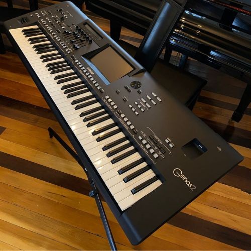 Teclado Yamaha Genos2 Workstation Arranjador 76 Teclas Fsx Com Aftertouch 